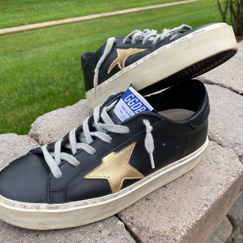 ⭐️ GOLDEN GOOSE HI STAR PLATFORM SNEAKERS ⭐️